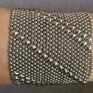 TB27-N Chrome Finish Bracelet - Liquid Metal by Sergio Gutierrez